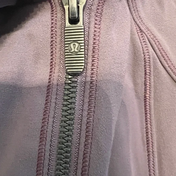Lululemon Jacket Moonwalk Purple Gray Fitted Hoodie - Picture 14 of 16
